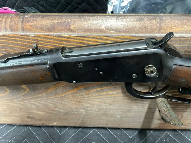 Used Winchester 1894 30 wcf 20" Saddle Ring Built 1921 *Missing Ring*
