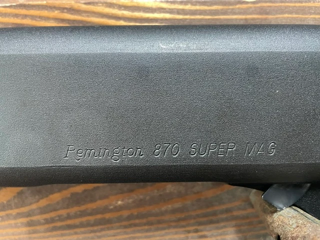 Used Remington 870 Super Mag 3.5" 25.5" Laminate Stock *Finish on Stock Worn*