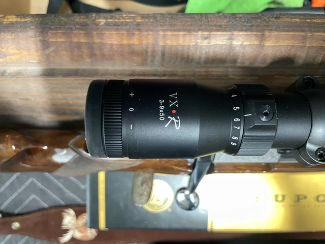 Used Browning White Gold Medallion A-Bolt 30-06 22" Stainless w/Leupold VXR 3-9x50 Firedot Scope, Leather Sling & Scope Cover