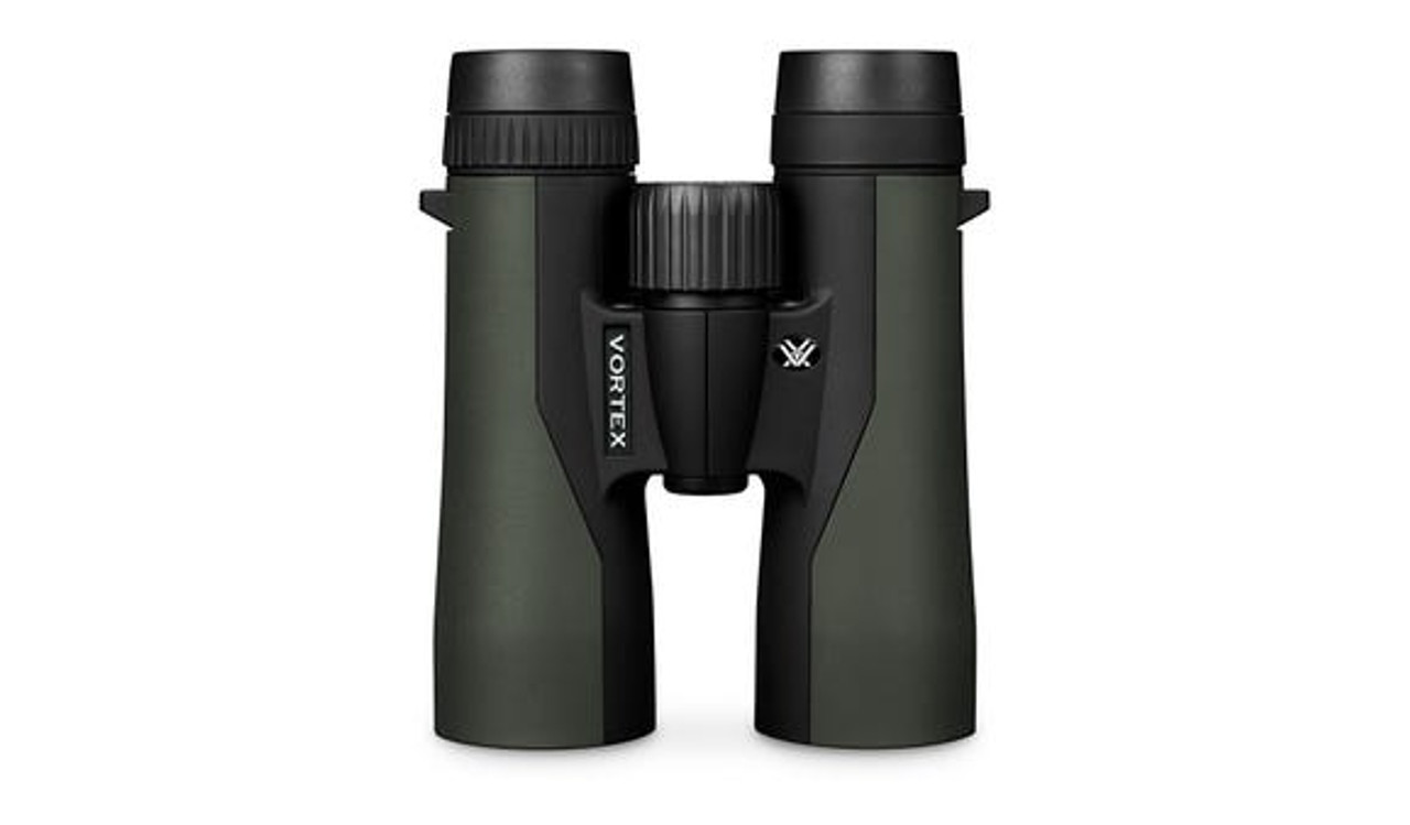 You know what they say about people who assume you can't get HD optics, rugged performance and high end form-factor in a value-price binocular? They clearly haven't checked out the Crossfire® HD. Add in the included GlassPakTM binocular harness for quick optic deployment in the field and superior protection and comfort - The Crossfire® HD truly is a rare find.

Patent Pending
Included in the Box
GlassPak binocular case
GlassPak case harness
Rainguard eyepiece cover
Tethered objective lens cover
Comfort neck strap
Lens cloth
Magnification 10xObjective Lens Diameter 42 mmEye Relief 15 mmExit Pupil 4.2 mmLinear Field of View 325 feet/1000 yardsAngular Field of View 6.2 degreesClose Focus 6 feetInterpupillary Distance 58-75 mmHeight 6 inchesWidth 5.2 inchesWeight 23 oz