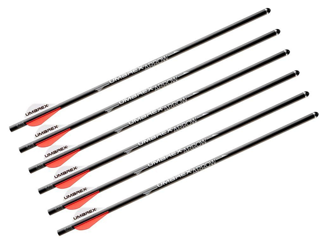 Key Features of the Umarex AirJavelin Arrows, 6 pack:
Designed for use with Umarex AirJavelin
Straight flight technology
Carbon fiber
170gr arrow shaft
50gr field tip
Accepts broadheads
6 pack