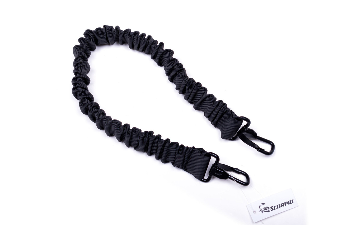 Scorpio Tactical 2 point Rifle Bungee Sling-Black