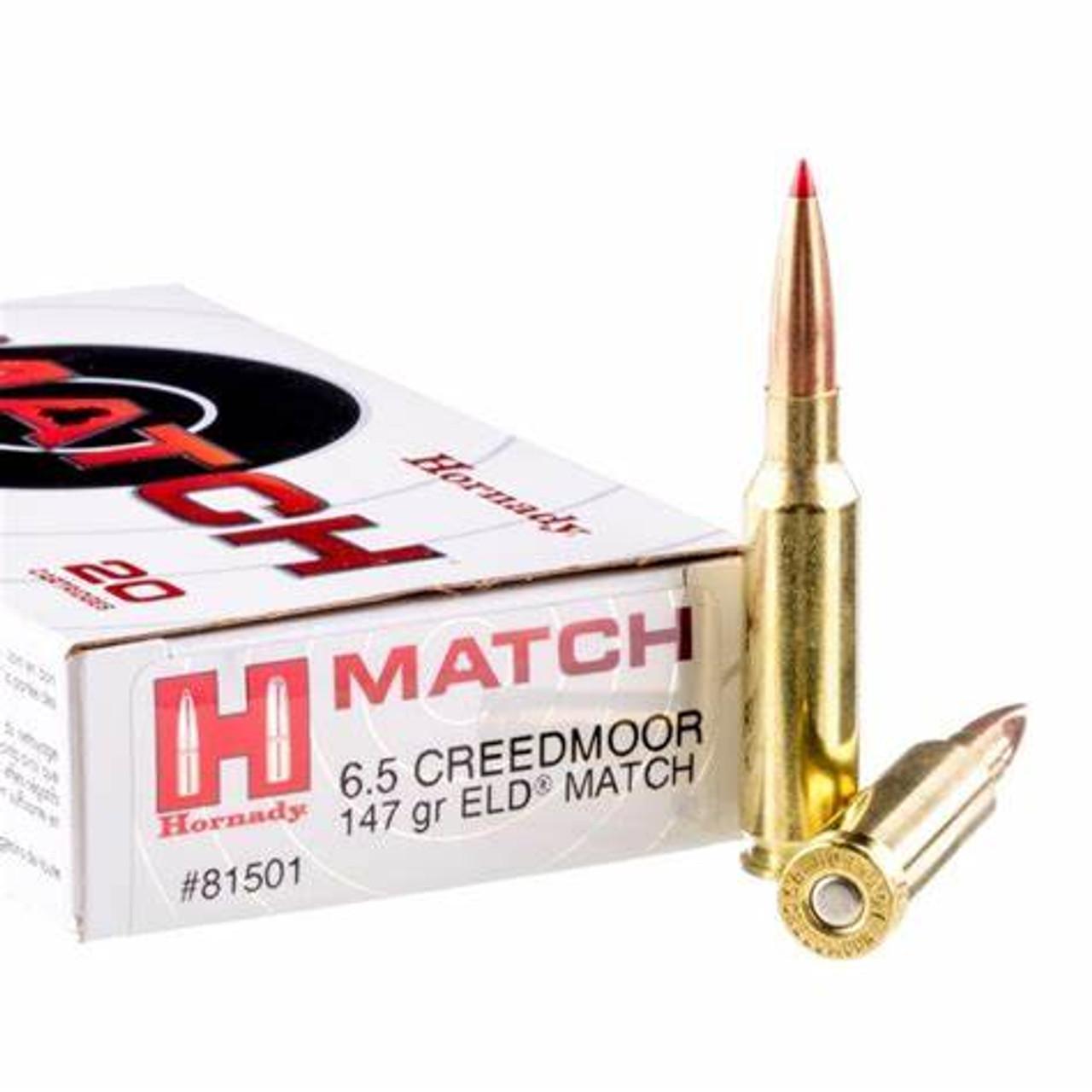 Cut Away
Product Features
THE PERFECT TIP!
The Heat Shield™ tip on the ELD® Match bullet creates the perfect meplat and outperforms BTHP bullets.

HORNADY® MATCH™ BULLETS
Hornady® Match™ rifle ammunition is loaded with the most accurate, consistent match bullets in the world, featuring our AMP® bullet jackets.

SPECIALLY SELECTED CASES
Cases are carefully selected based on strict criteria: wall thickness uniformity, internal capacity, case weight and consistent wall concentricity.

CAREFULLY MATCHED POWDER
Powder is matched carefully to each specific load for optimal pressure, velocity and consistent accuracy.

STRINGENT QUALITY CONTROL
With extremely tight tolerances and strict quality control, all Hornady® Match™ ammunition features superior lot-to-lot consistency. From the bullet seating to the optimal charges and velocities, Hornady® Match™ ammunition is designed to live up to company founder, J.W. Hornady's original goal: "Ten bullets through one hole."

TEST BARREL (24")
MUZZLE
100 YARDS
200 YARDS
300 YARDS
400 YARDS
500 YARDS
VELOCITY
(FPS)
ENERGY
(FT/LB)
TRAJECTORY
(INCHES)
2695
2370
-1.5
2567
2151
1.9
2443
1948
0
2323
1761
-7.7
2206
1587
-21.9
2092
1428
-43.2