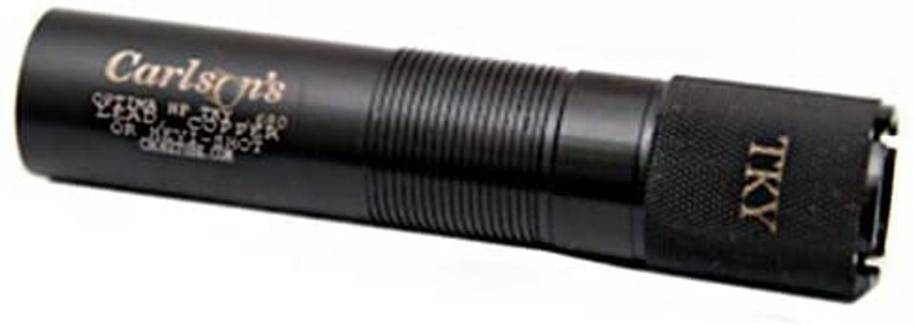 PRODUCT DESCRIPTION
Carlsons choke tube long beard xr 12ga ported.660 optima hp
FEATURES
-12 Gauge
-Extended choke
-Constriction: Turkey
-Diameter: .660
-Fits Beretta Optima HP
-Manufactured from 17-4 Stainless Steel
-Specifically designed to produce the best patterns when shooting Winchester Longbeard XR loads
-25% longer parallel section thus throwing tighter & denser patterns
-Reduced pellet deformation & shortened shot string means less flyers
