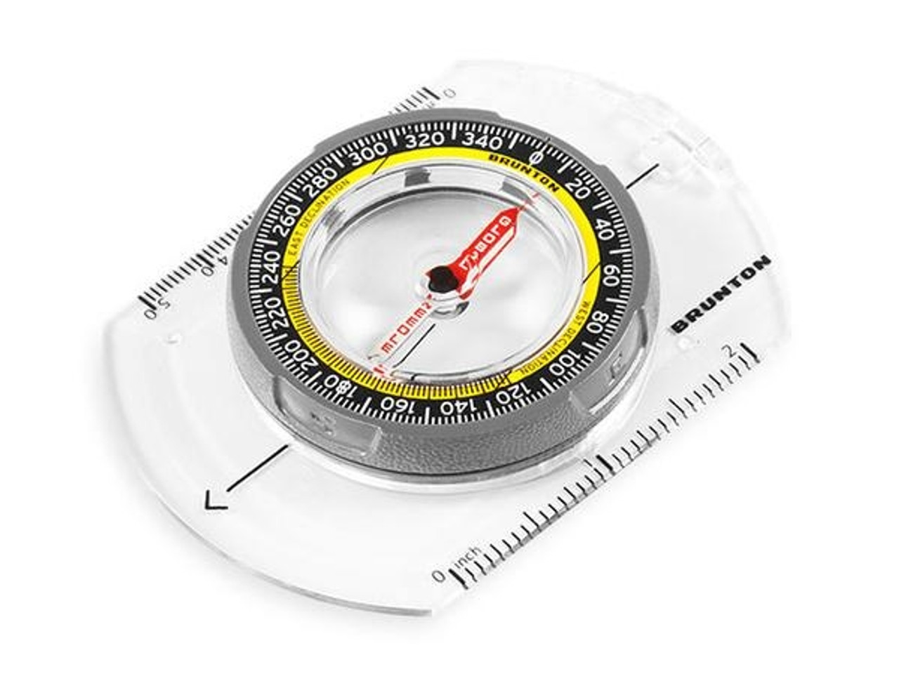 The classic scouting compass with modern updates, the TruArc™ 3 base plate compass is equipped with the TruArc™ Global Needle system in the characteristic form outdoorsmen have trusted for generations. Metric and standard scales, tool-less declination compensation, plus no-frills reliability make this a must for everyone’s outdoor pack.

OVERALL DIMENSIONS
 
2.5” x 3.5” x 0.5” (6.3 x 8.9 x 1.3cm)

WEIGHT
 
1.1 ounces (31 grams)

FEATURES
TruArcTM Global Needle; 2 degree resolution; Inch/CM

scales.
