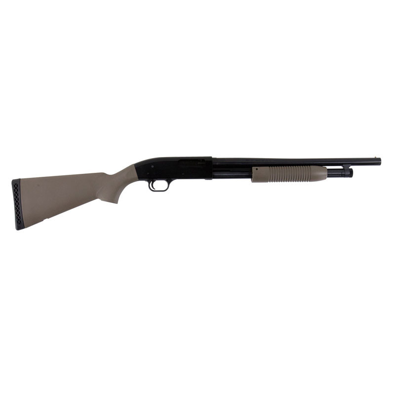 The working man's shotgun, the Maverick line of pump-action and over/under shotguns are proven performers - Equally at home in the woods, upland fields, or on home security duty. Maverick 88 pump-action models are fully- interchangeable with Mossberg 500 barrels (within gauge and capacity). The diverse selection of available accessory barrels allow shooters to adapt their Maverick 88 for multiple hunting or security purposes.
