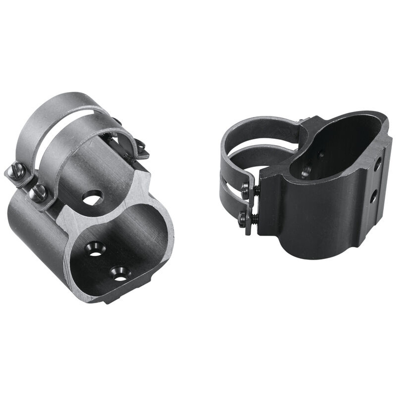 These SEE-THRU rings are made to mount to specific firearm receivers to enhance fit and performance. No bases are needed when using these rings. Mounts have steel straps for added strength.

Crafted expressly for specific firearm models
Lower ring and base are one piece
Steel-strap top design for increased hold
Fits Marlin Model 336