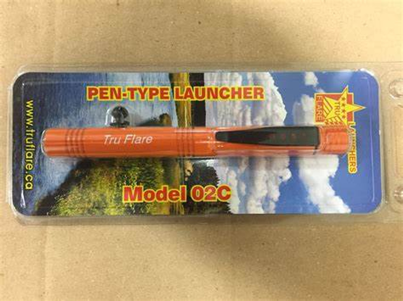 This multi-purpose launcher has the ability to deter animals from a distance and provide effective signaling with various flares. It’s small profile and compact cartridges easily slip into a pocket or bag for any wilderness occasion.

Outfitting the Pen Launcher with a Bear Banger or Whistle cartridge provides effective animal scarring while keeping you safe from a distance. Commonly used on bears, cougars, coyotes, birds, elk and other animals.

Need to get someones attention? The flare cartridges are visible for up to 3 km during the day and an impressive 12km at night.

If you are going to pack something for the wilderness it’s valuable to have multiple purposes. The Pen Launcher is a tool with a variety of attachments and uses in a compact design. The Thumb Level Model works by pre-cocking the firing pin into a safety notch allowing for simple one handed operation.

Specifications

Works with 15mm center fire cartridges only
Durable metal design
Thumb leaver firing and spring loaded
Safety notch
Design allows to be fired with one hand
Light weight: 40g (1.4oz)
Compact size: Length- 11.8cm (4.7″) Diameter- 1.1cm (0.4″)
