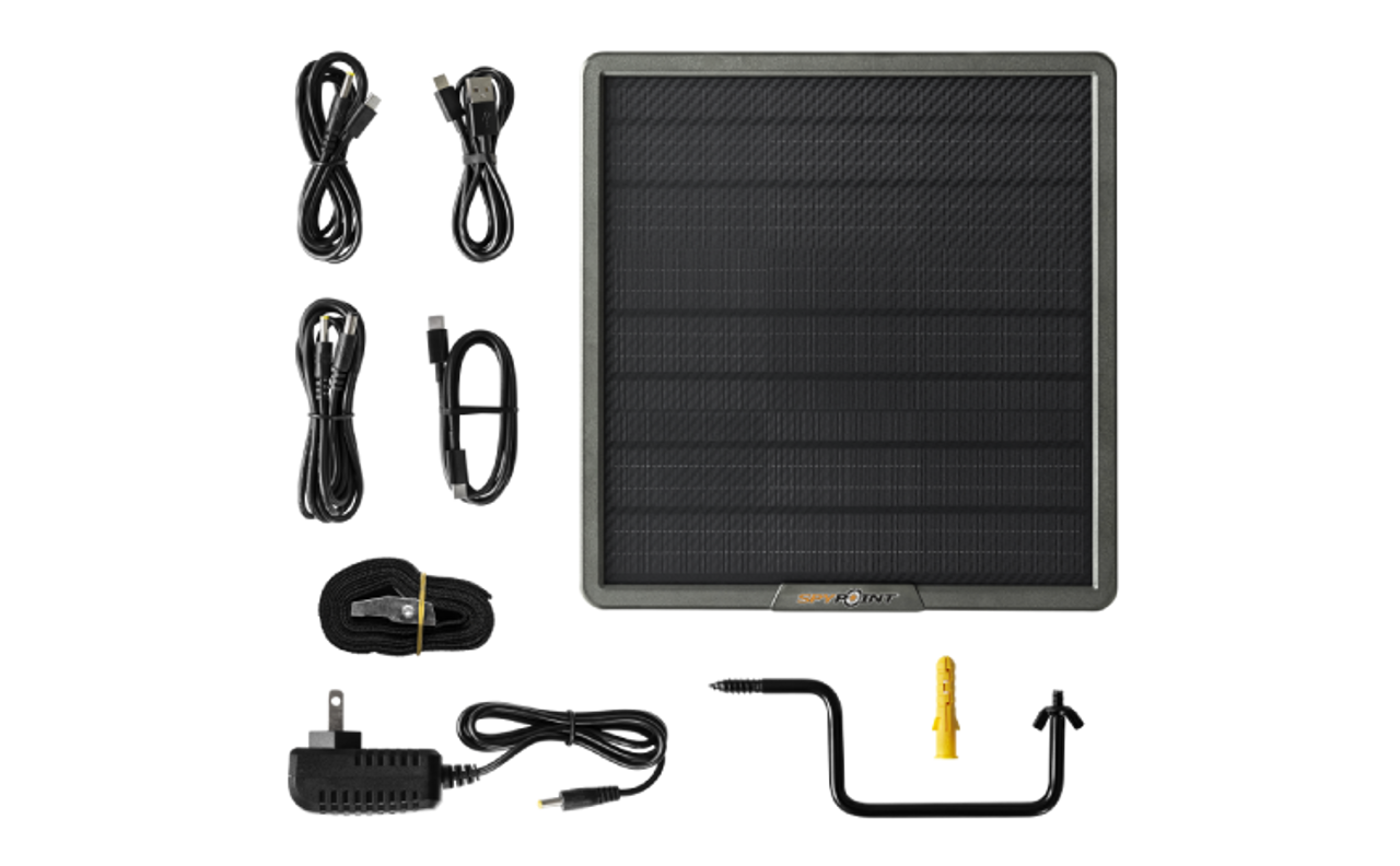 SpyPoint Lithium Battery Solar Panel 