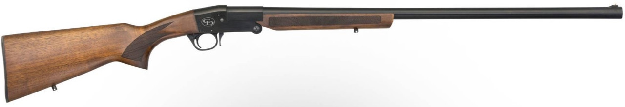 ACTION	
SINGLE SHOT

Barrel Finish	
BLUED

BARREL LENGTH	
20"

CALIBRE	
12 GA

CLASSIFICATION	
NON RESTRICTED

MANUFACTURER	
CHARLES DALY

MODEL	
101

STOCK	
CAMO

FIREARM TYPE	
SHOTGUN

UPC	
8053800944274