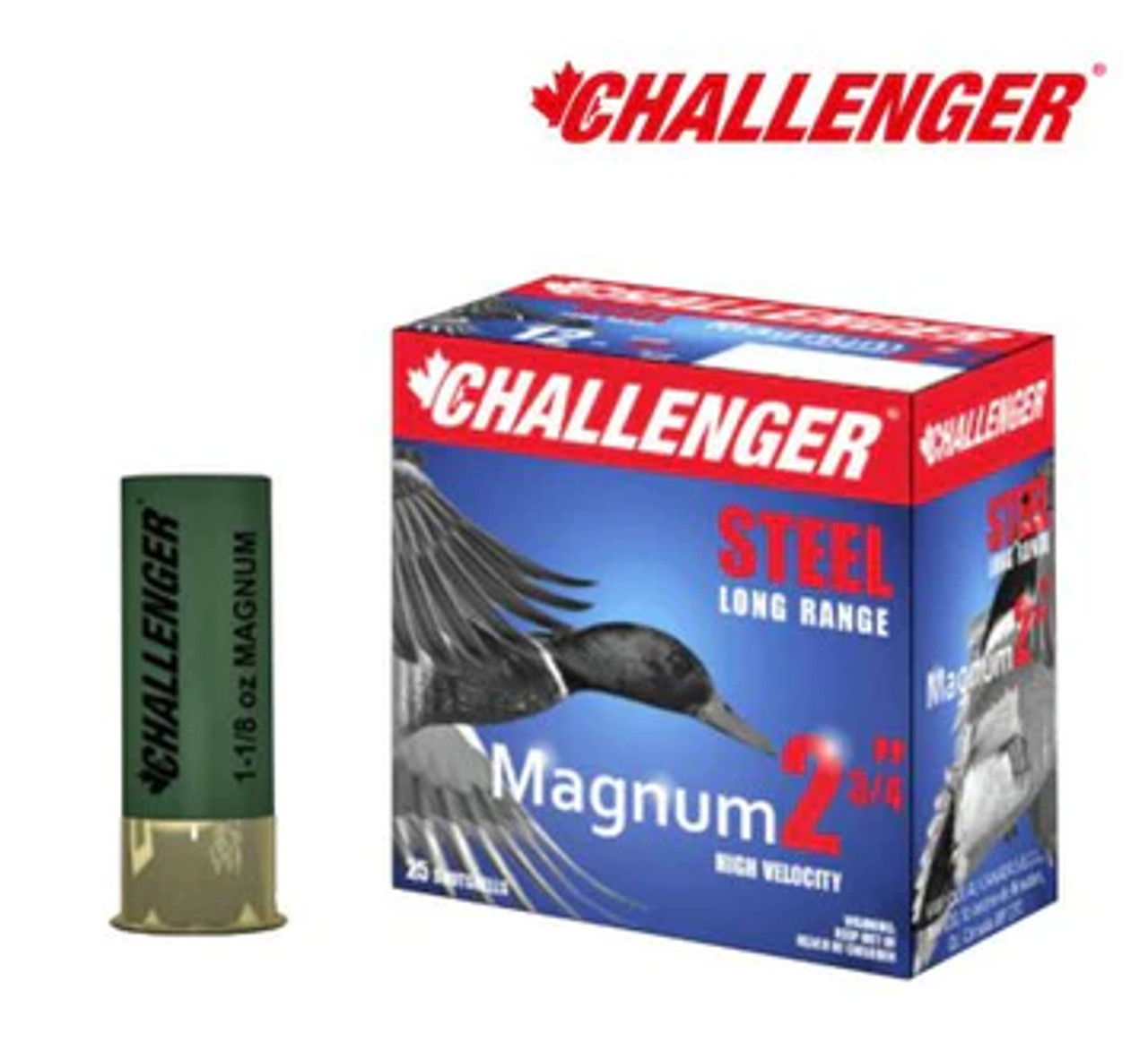 Challenger Magnum Waterfowl Load, 12Ga 3″ #2 Steel Shot 1 1/8oz 1450FPS – 25Rds

Specifications:
Type: Waterfowl
Caliber: 12Ga
Shell Length: 2 3/4″
Shot Size: #2 Steel
Shot Load: 1 1/8 oz
Muzzle Velocity: 1450 FPS
Package Quantity: 25 rounds

 