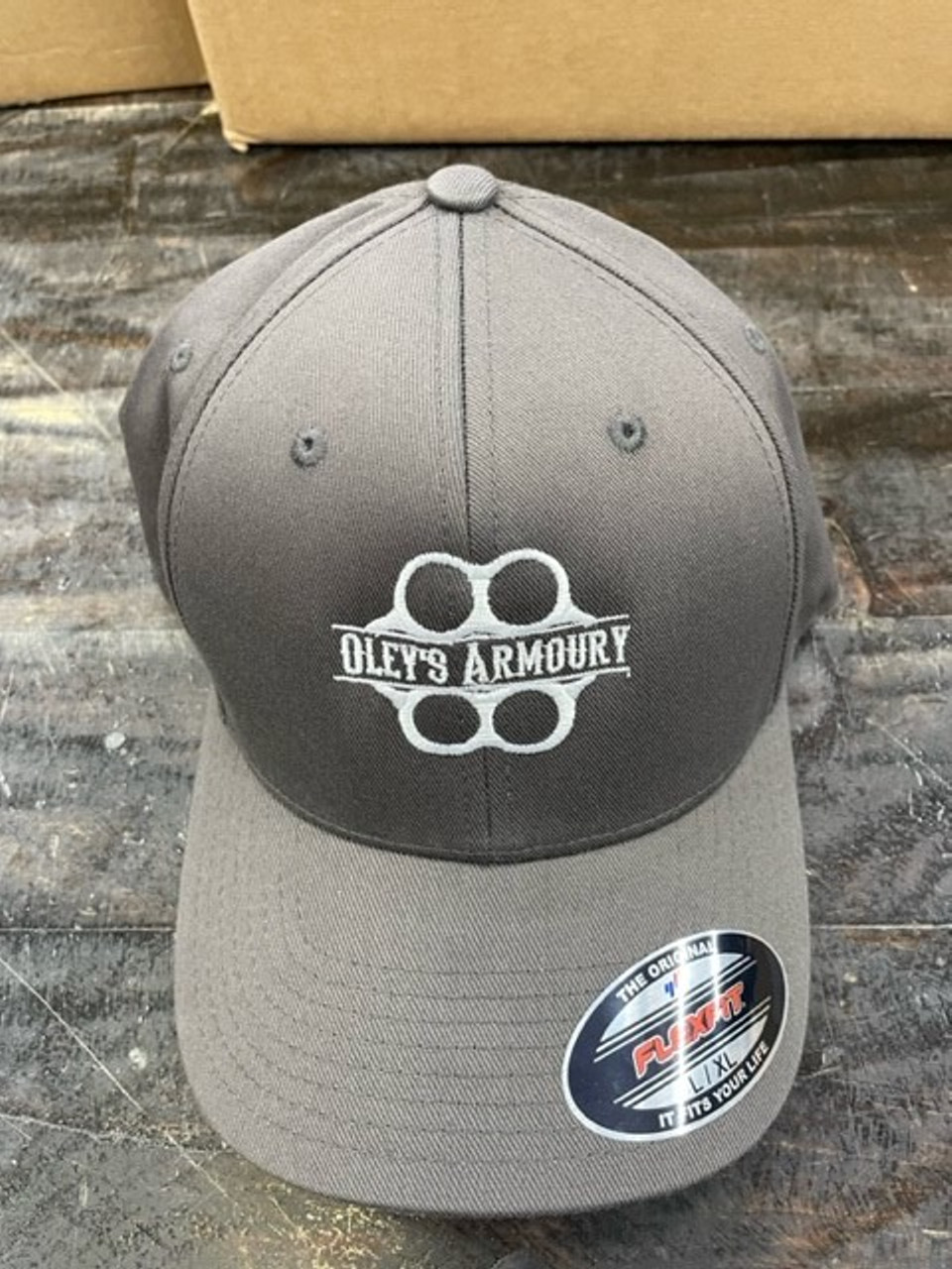 Oley's Armoury Grey Flexfit Ballcap S/M