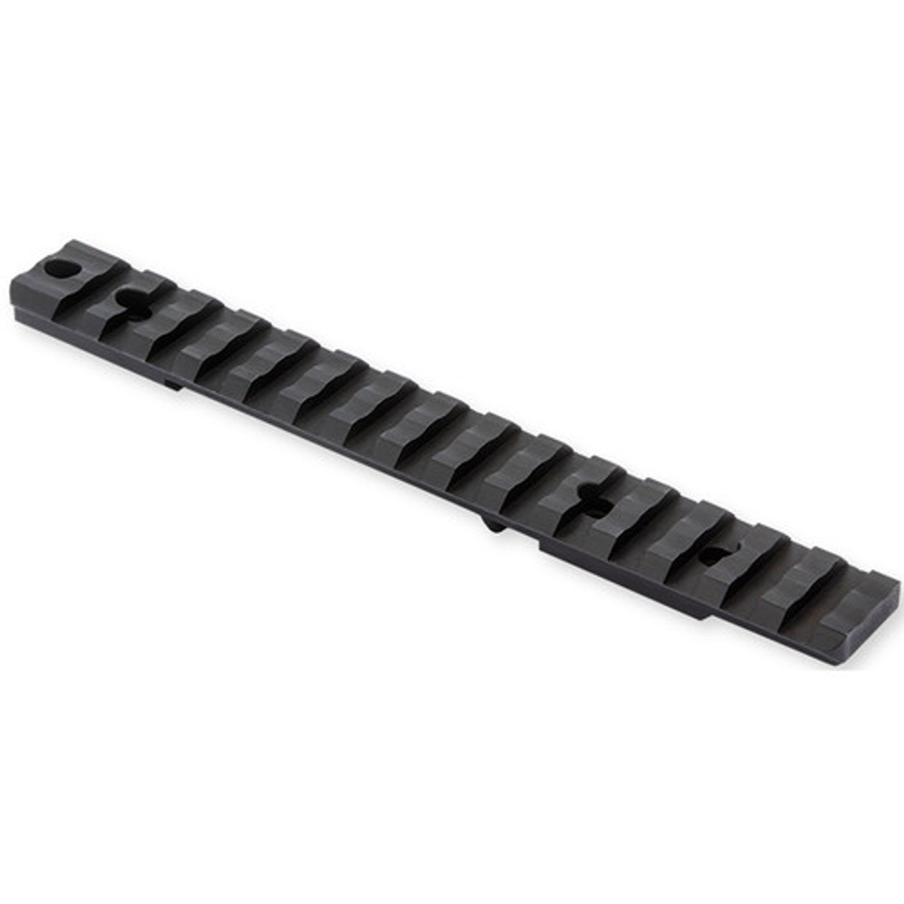 The Xtreme Tactical one-piece base offers the perfect mounting solution for precision shooters.

The one-piece construction provides greater strength and rigidity.
Milled from a single piece of solid steel
Compatible with all Weaver-style, Picatinny-style rings
Designed to work with both short and long actions
Matte finish