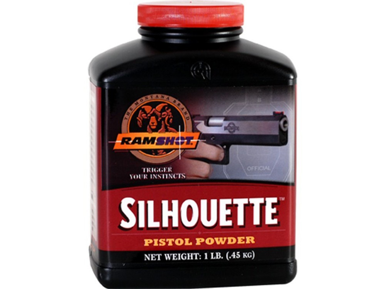Silhouette is a double based, modified (flattened) spherical powder that performs well in medium sized handgun cases. Silhouette’s low flash signature, high velocity, and clean burning properties make it a perfect choice for indoor ranges and law enforcement applications.