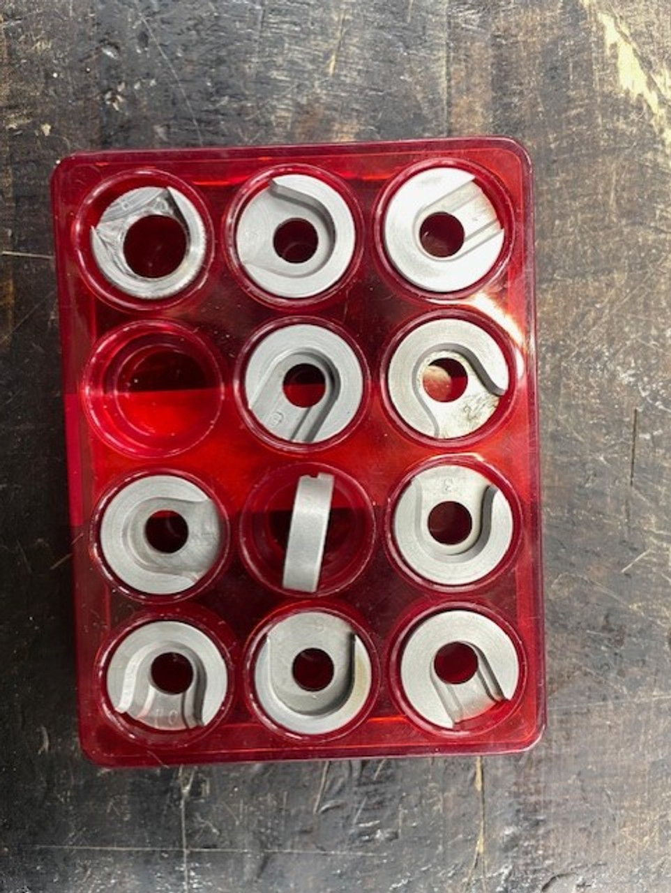 Used Lee Precision Priming Tool Shell Holder Set -- #1-#11