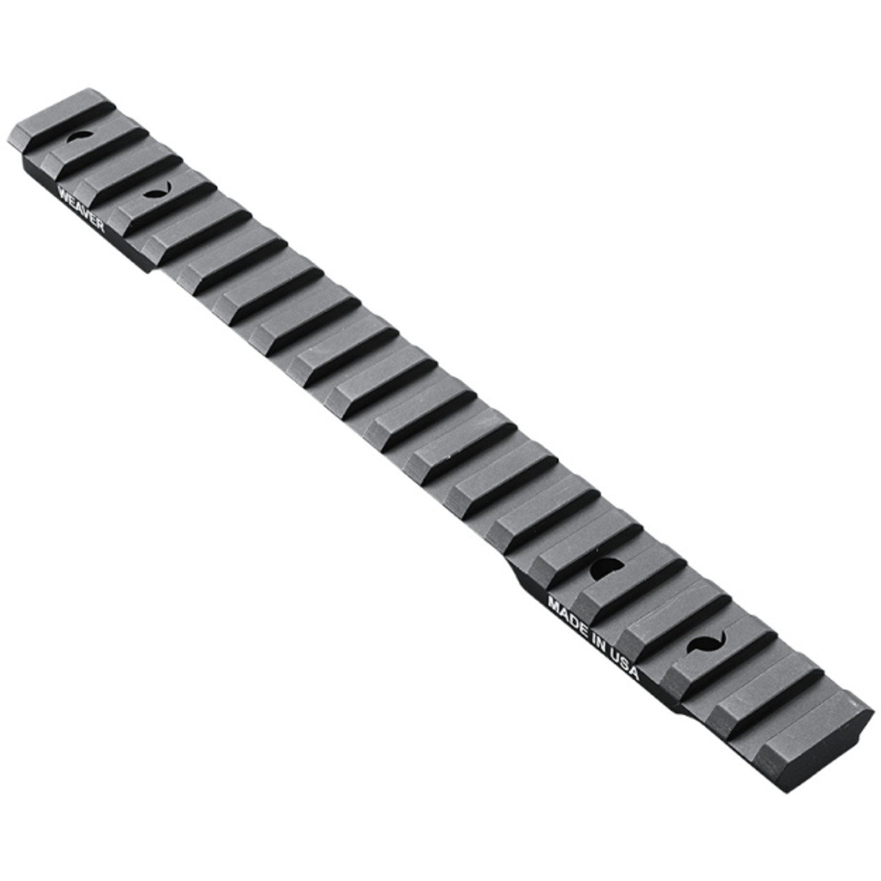 Weaver Tactical Extended Multi Slot Base for Savage 110/111/112/114/116, LA, 20 MOA

Enjoy optical superiority with our new Tactical Multi-Slot Bases. These Picatinny bases are designed for specific models of firearms and provide an additional 1 inch of forward length for more mounting options. Manufactured from 6061 T6 aluminum and protected by a matte, Type III hard coat anodized finish, these multi-slot bases are compatible with Picatinny or Weaver style rings. An integral recoil lug, no slip/strip Torx® screws round out the features of these tactical bases.
