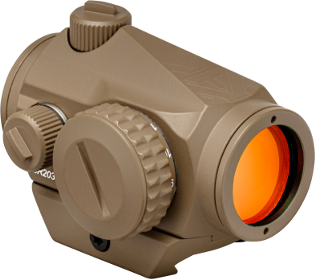 Vortex Crossfire Red Dot 2 MOA - Tan
VT-CF-RD2-T
 
Crossfire® delivers the red dot speed and accuracy to shooters looking to get the most out of their AR, shotgun, or rimfire rifles. It’s versatile, no-nonsense design gets you on target fast, with easy controls and rugged reliability that lasts. Built to defy weather, regular field and range use and abuse, Crossfire® is your key to getting more thrill out of shooting without the complexity.

Mount Type	Multi-Height
Dot Size	2 MOA
Dot Color	Bright Red
Battery Type	CR2032
Battery Runtime	50,000 hrs.
Magnification	1x
Reticle	2 MOA Dot
Eye Relief	Unlimited
Adjustment Graduation	1 MOA
Max Elevation Adjustment	100 MOA
Max Windage Adjustment	100 MOA
Parallax Setting	Parallax Free
Length	2.5"
Weight	4.59 oz.
 


FEATURES

 

 

 

Night-Vision Compatibility	2 night-vision compatible illumination settings.
Multi-Height Mount System	Lower 1/3 Co-Witness Mount and Low Mount.
Fully Multi-Coated Lenses	Anti-reflective coatings on all air-to-glass surfaces provide increased light transmission for greater clarity and low-light performance.
Nitrogen Purged	Gas purged and O-ring sealed for fogproof and waterproof performance.
Waterproof	Designed to withstand harsh weather conditions.
Fogproof	Designed to withstand a wide range of temperatures.
Shockproof	Designed to withstand impact.