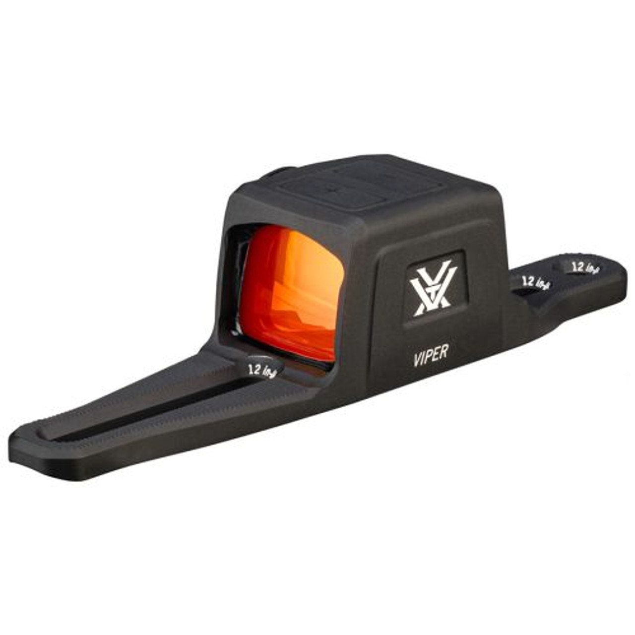 Vortex Viper Shotgun Enclosed Micro Red Dot – 3 MOA Do
The Vortex Viper Shotgun Enclosed Micro Red Dot was designed to have a low profile, rugged, and shotgun ready. Purpose built for the fast pace of turkey hunting and wing shooting, the Viper Shotgun Red Dot delivers an ultra low profile design and wide field of view for intuitive shooting and superior recoil control. Its enclosed design and integrated universal mount ensures seamless operation and maximum protection against the elements.

Vortex Viper Shotgun Features
Integrated Universal Mounting System
For drilled and tapped shotgun receivers.

Enclosed Aluminum Housing
Durable 6061 aluminum enclosed housing protects against debris and moisture.

Large Viewing Window
For fast target acquisition and large field of view.

Multi-Reticle Option
Quickly adapts to diverse shooting situations.

Included in the Box
Rubber Cover

Lens Cloth

Custom Tool

CR2032 Battery

Most Common Mounting Screw Sets

Specifications
Dot Size	3 MOA
Dot Color	Bright Red
Battery	CR2032
Eye Relief	Unlimited
Magnification	1x
Length	4.86”
Weight w/ Battery	2.14 oz.