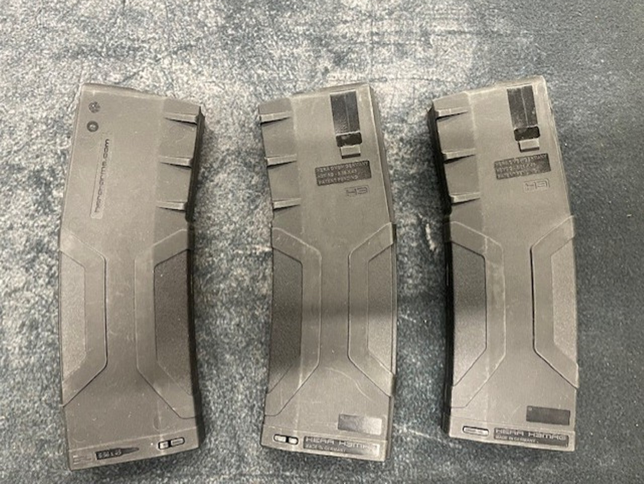Used 3 x Hera H3 5.56 5/30 Plastic Magazine