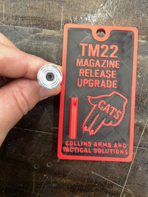 CATS Derya TM-22 Custom Magazine Release - Oley's Armoury