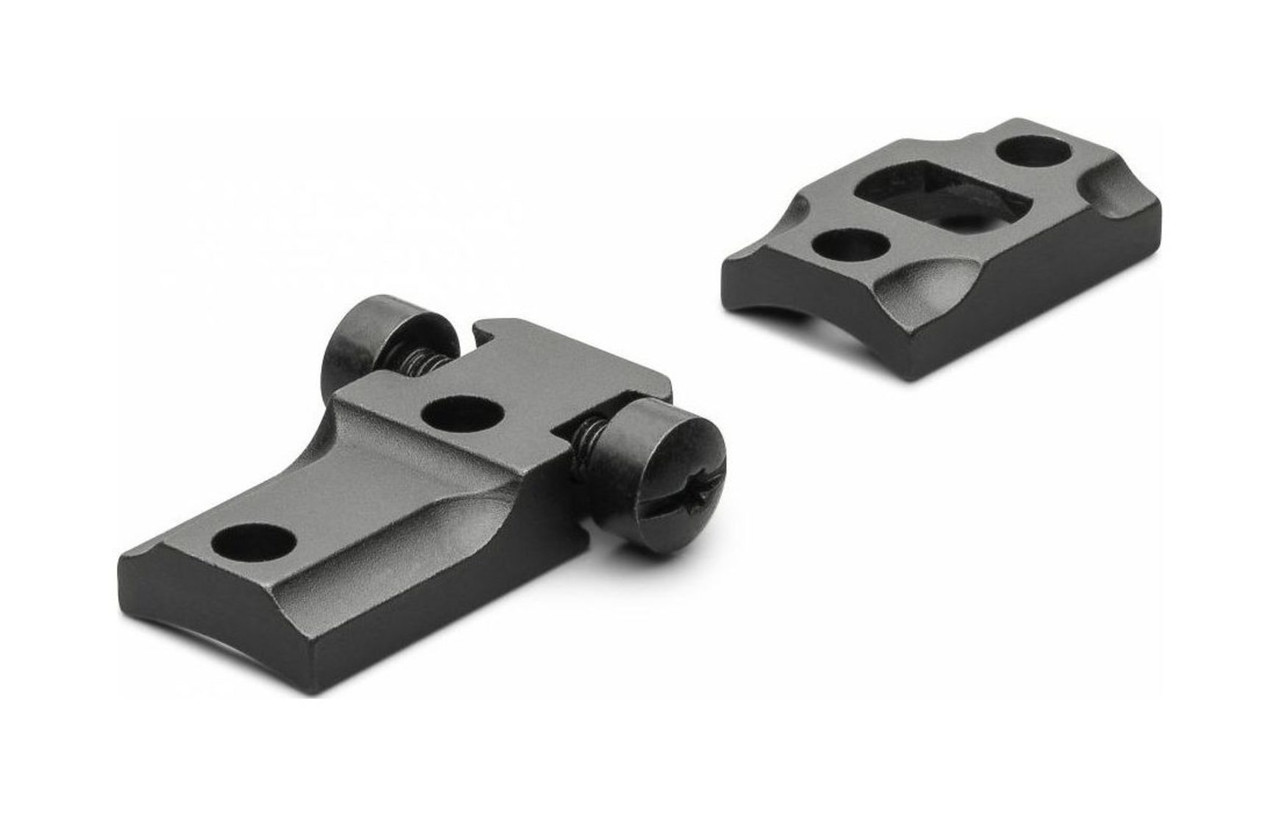 STD Browning A-Bolt LR Scope Mount
The Leupold steel standard bases and rings are the most versatile of any mounting system we offer. The rear ring is secured by windage adjustment screws, allowing the scope's internal adjustments to be reserved for precise sight-in. Additionally, shims can be used for gross elevation adjustment, reserving the scope's elevation adjustment for bullet drop compensation dial applications.

Features
Forged and Machined steel construction
Windage Adjustable
Long Range STD