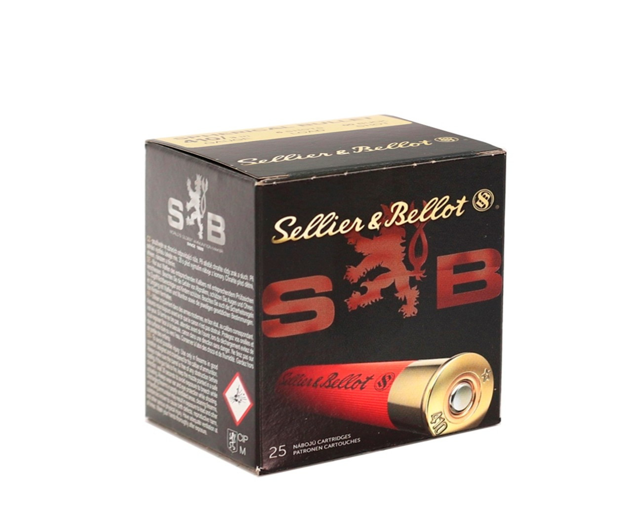 Sellier & Bellot

Sellier & Bellot produces dependable, quality ammunition using only high quality components and is one of the largest ammunition producers in the world. Its ammo is used by hunters, competitive shooters, law enforcement agencies and militaries around the world. Sellier & Bellot ammunition is factory loaded, non-corrosive, boxer primed, and in reloadable brass cases. S&B brass casings rank among the best in terms of durability and strength and are often selected over other brands amongst power reloaders.

Specifications:

Rounds Per Box: 25
Shot Type: X3 LEAD
Shot Size: #4
Length: 3"
Part #: V13636