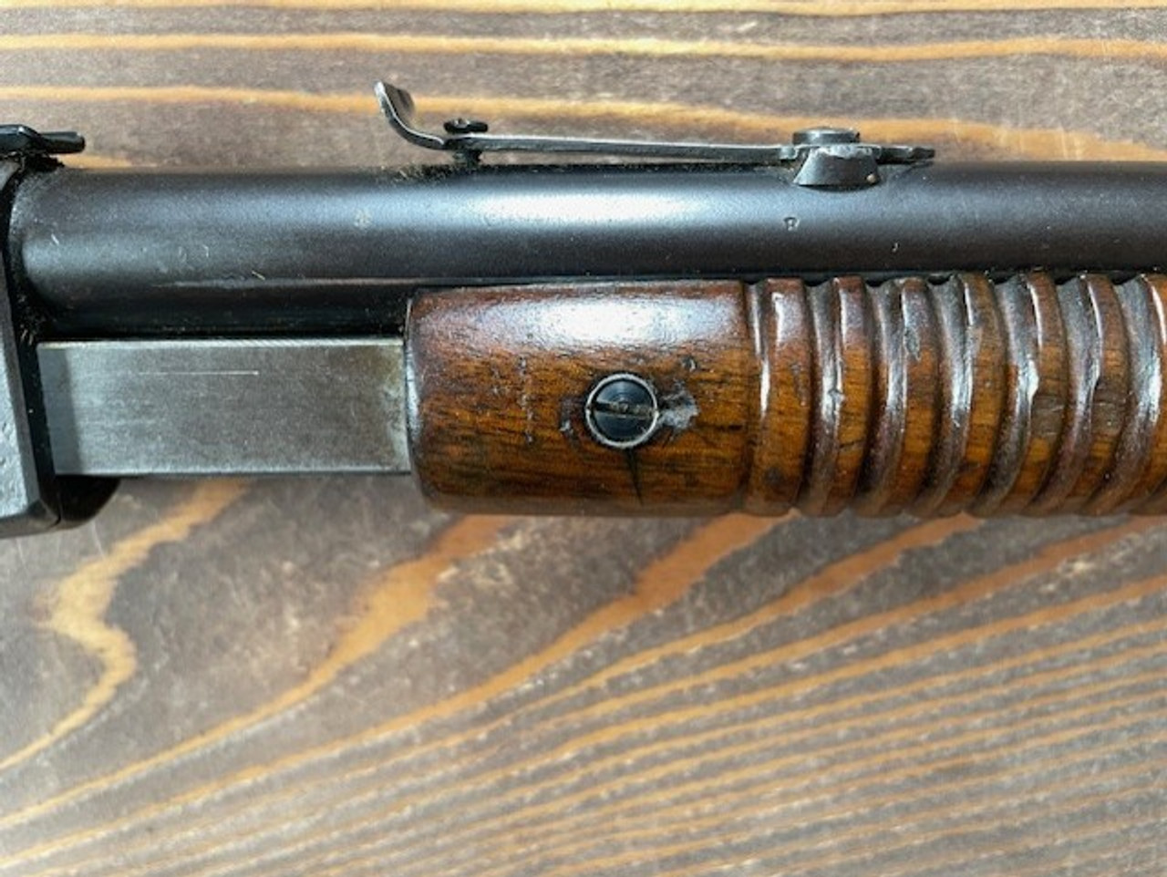 Used FN Browning Trombone 22lr 22" *Small Crack in stock, Forend & 1 New Screw in Forend*