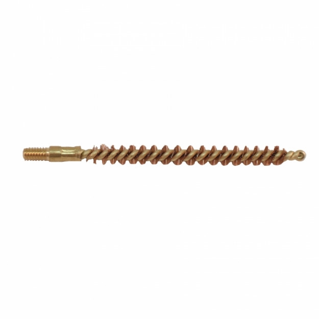 .22 Cal. Centerfire Rifle Bore Brush (.223 Cal / 5.56mm) - Brass Core and Bronze Bristles (Benchrest Type)

Pro-Shot manufactures superior bore brushes for shooters to withstand frequent use. Construction consists of a high-quality brass core and coupling with extra thick bronze bristles.

Over the year these brushes have been used to set world records across the world.  With exceptional bore cleaning ability, they are also a safe for your bore. All Pro-Shot Benchrest Bore Cleaning Brushes are specifically sized for each caliber/mm, with each brush being over-sized for extended life and maximum cleaning power!  



Features:

·         Pro-Shot Bore Brush - Precision Engineered Design, Fit, & Function
·         Superior Stiff Bristles with extra thick fill
·         Precision Rifle #8-32 Threads
·         Made in USA



Brush Thread Information:  All Pro-Shot Brushes are Mfg. with American Standard Threading

·         .17 and .20 Cal. - #5-40 thread  
·         Rifle and Pistol - #8-32 thread
·         Shotgun - #5/16-27 thread