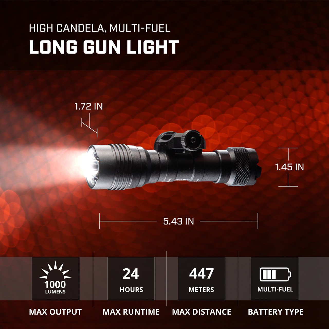 Streamlight Protac Rail Mount HL-X Pro Long Gun Light Streamlight Protac Rail Mount HL-X Pro Long Gun Light