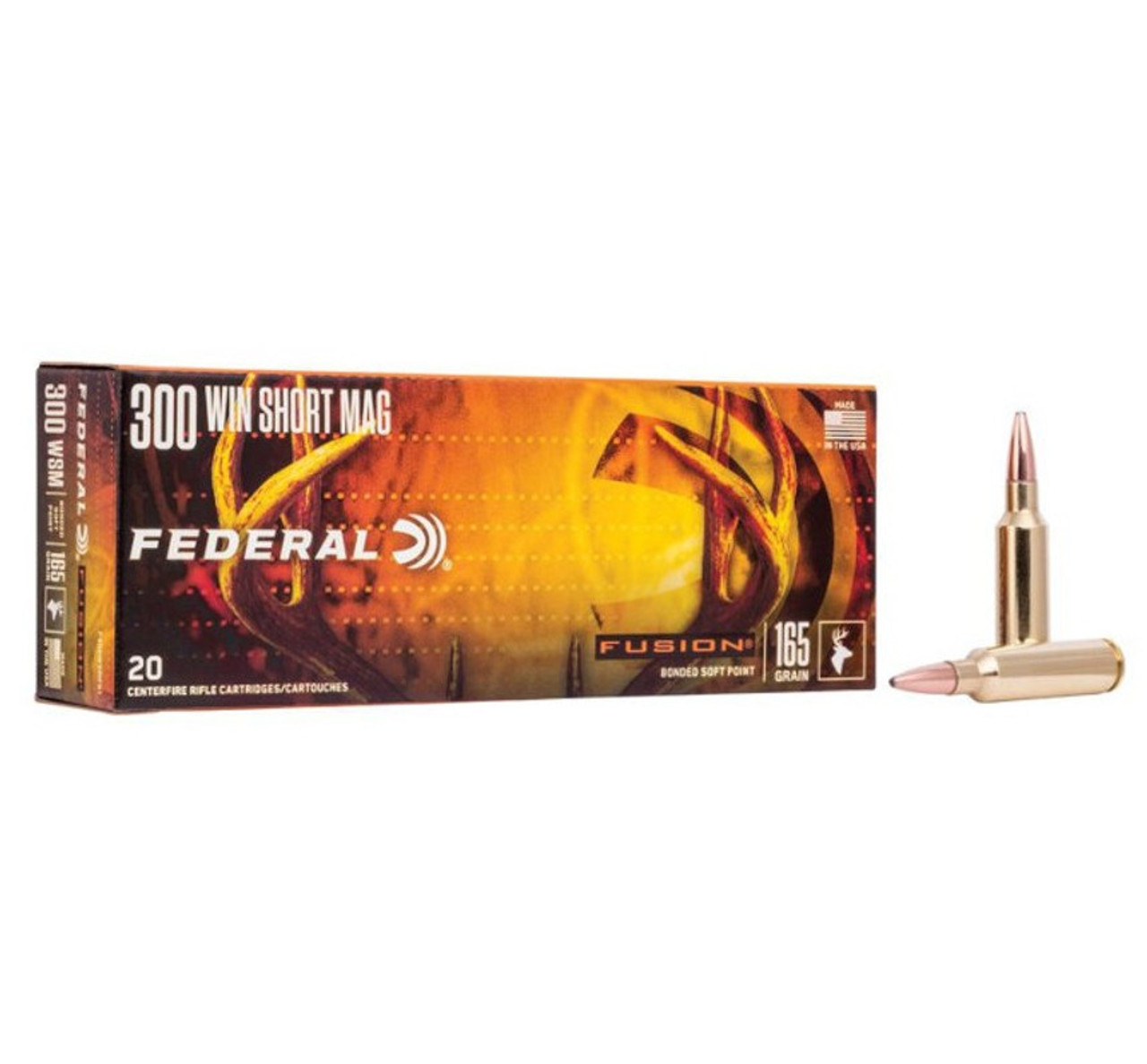 Fusion® was the first rifle ammunition specifically built for deer hunting—and it's still the best, offering the largest expansion and highest weight retention in head-to-head comparisons against the competition. With a molecularly bonded jacket and a pressure-formed core, Fusion transfers maximum energy on target.
Copper jacket is electro-chemically bonded to the core, resulting in a perfectly uniform jacket
Excellent accuracy
Skived, pre-programmed nose provides consistent expansion
Maximum weight retention for deep penetration
Caliber - 300 WSM
Grain Weight - 165
Bullet Style - Fusion Soft Point
Muzzle Velocity - 3100
Ballistic Coefficient - .451
Bullet Length In - 1.140
Terminal Performance Minimum Velocity - 1900
Package Quantity - 20
Usage - Medium Game Fusion® was the first rifle ammunition specifically built for deer hunting—and it's still the best, offering the largest expansion and highest weight retention in head-to-head comparisons against the competition. With a molecularly bonded jacket and a pressure-formed core, Fusion transfers maximum energy on target.
Copper jacket is electro-chemically bonded to the core, resulting in a perfectly uniform jacket
Excellent accuracy
Skived, pre-programmed nose provides consistent expansion
Maximum weight retention for deep penetration
Caliber - 300 WSM
Grain Weight - 165
Bullet Style - Fusion Soft Point
Muzzle Velocity - 3100
Ballistic Coefficient - .451
Bullet Length In - 1.140
Terminal Performance Minimum Velocity - 1900
Package Quantity - 20
Usage - Medium Game