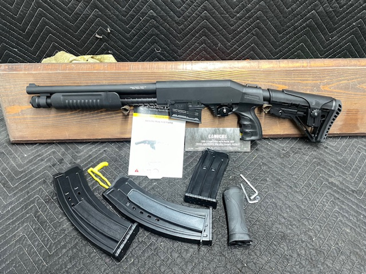 Used Charles Daly Honcho 12 Gauge 3" 14" w/Adjustable Stock, 3 Mags & Birds Head Grip Used Charles Daly Honcho 12 Gauge 3" 14" w/Adjustable Stock, 3 Mags & Birds Head Grip