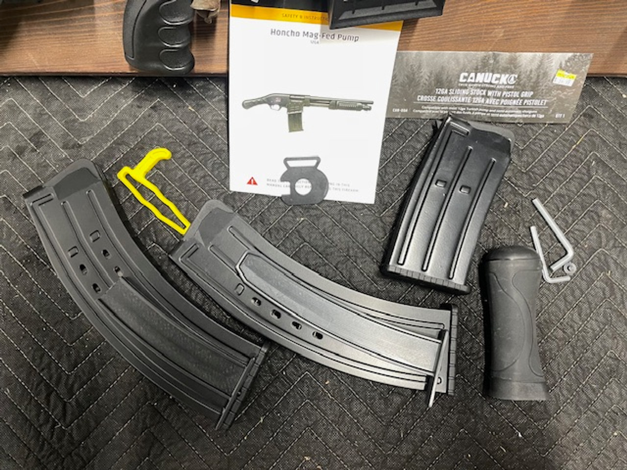 Used Charles Daly Honcho 12 Gauge 3" 14" w/Adjustable Stock, 3 Mags & Birds Head Grip Used Charles Daly Honcho 12 Gauge 3" 14" w/Adjustable Stock, 3 Mags & Birds Head Grip