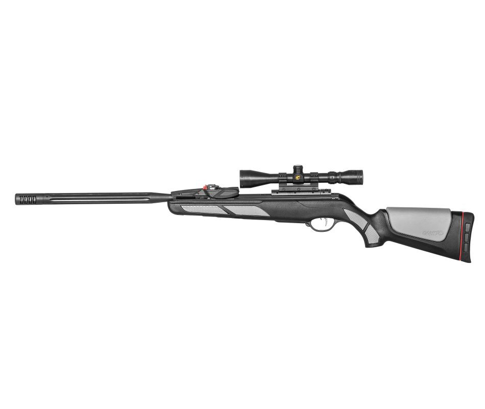 Swarm Viper Gen3i high-velocity adult precision air rifle. Swarm 10X Technology brought multi-shot ability to break barrel air rifles with it’s 10-shot magazine. This revolutionary technology combines with a new handsome automotive grade synthetic stock with rubber grips and checkering positioned at strategic locations. The softer rubber insets create a smoother buttstock for the cheek and secure, comfortable grips for both hands. Scope included but not mounted.

More Information
Power Source	IGT Gas Piston
Velocity (fps)	1266
Caliber / Gauge	177 Cal.
Manufacturer Number	61100211NSHP47
ga_upc	793676106779
SKU	272340
Brand	Gamo
