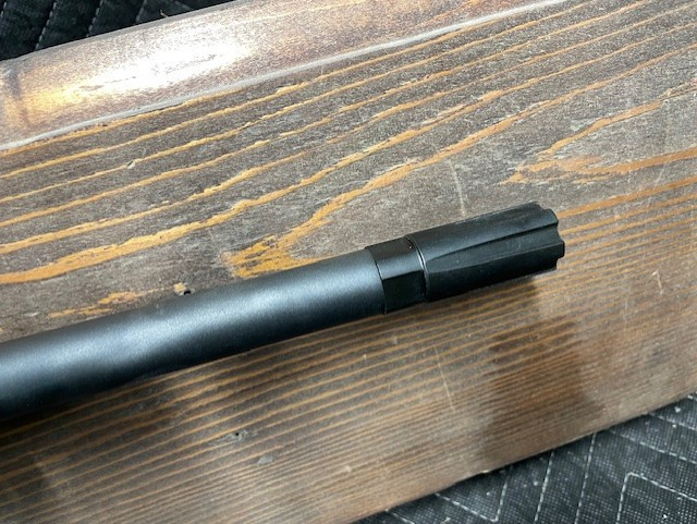 Used Savage B17 17hmr 16.5" 10rds w/Vortex Crossfire II 2-7x32 BDC Scope, Muzzle Brake *Little Bit of Rust on Bolt Handle*