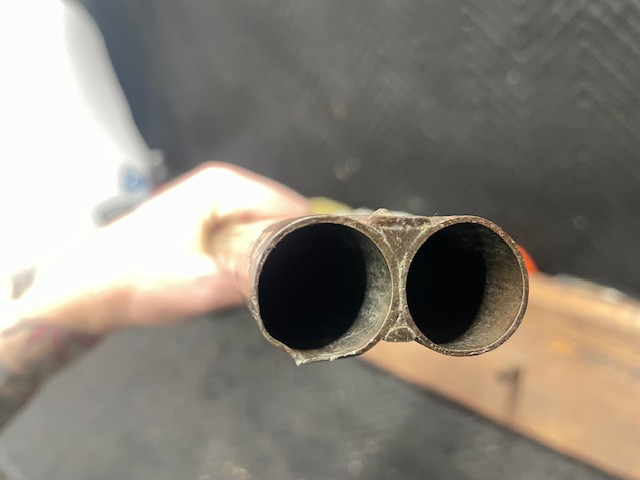 Used Henry Arms Co 12 Gauge 28" SXS *Rusty, Pitted, Dented Barrel* **AS IS**