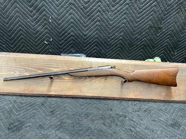 Used Cooey Canuck 25 Cal Rimfire 18"  **AS IS** *Missing Trigger Guard, Butt Plate, Stock Cracked and repaired*