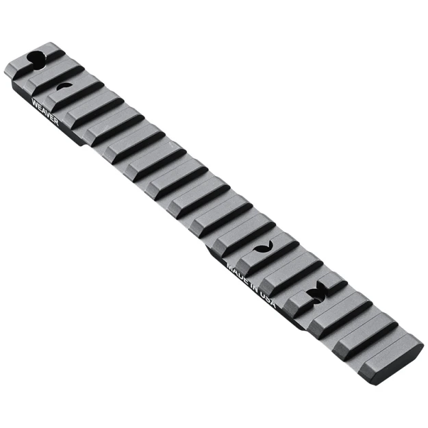 Weaver Extended Multi-Slot Base for Remington 700 SA
 

Engineered for precision and versatility, the Extended Multi-Slot Bases from Weaver provide a reliable foundation for your optics setup. Constructed from aircraft-grade 6061-T6 aluminum and finished with a Type-III hard coat anodizing, these bases ensure maximum strength and durability. The extended design adds an extra inch of forward length, giving you more flexibility in mounting options, while maintaining compatibility with both Picatinny and Weaver-style rings.

 

FEATURES:
Universal Compatibility: Designed to work seamlessly with Picatinny and Weaver-style rings for ultimate versatility.
Enhanced Durability: Built from aircraft-grade 6061-T6 aluminum with a rugged Type-III hard coat anodized finish.
Extended Design: Provides an additional inch of forward length to accommodate various optics setups.
Proudly Made in the USA: Crafted with precision for exceptional performance and reliability.


Color: Matte Black
SKU: 99503