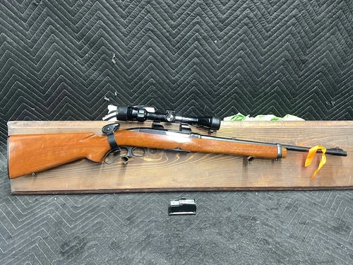 Used Winchester 88 308 w/2 Mags, Bushnell 2-7 x32 Scope & See Thru Rings