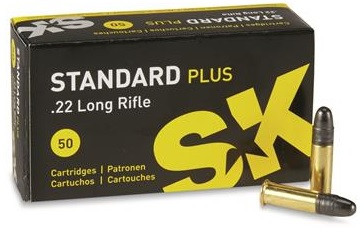 Lapua SK Standard Plus Ammunition 22LR 40gr LRN - 50rds — Oley's Armoury