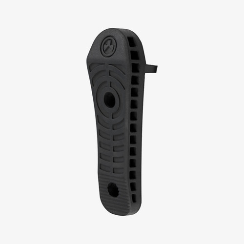 Product Details
The Magpul® Enhanced Rubber Butt-Pad, 0.70" is an optional replacement butt-pad for the CTR® and MOE® Mil-Spec Carbine models, plus all STR®, ACS-L™ and ACS® stocks. It is designed for enhanced shoulder purchase and offers improved recoil reduction with its thicker, vented construction.

The Enhanced Rubber Butt-Pad can also be installed on Commercial-Spec MOE / CTR stocks, but may prohibit use of the fully collapsed position due to the extended, slanted back of most Commercial-Spec receiver extensions. Not compatible with MOE Fixed Carbine Stock. Mounts with existing hardware.

Made in the USA.

NSN: MAG317-BLK 1005-01-591-5966