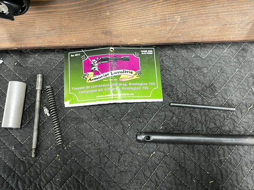 Used Remington 700ML 50 Cal Muzzle Loader w/Scope, Tools/Parts *Has been converted to take 209 Primers instead of #11 percussion caps*