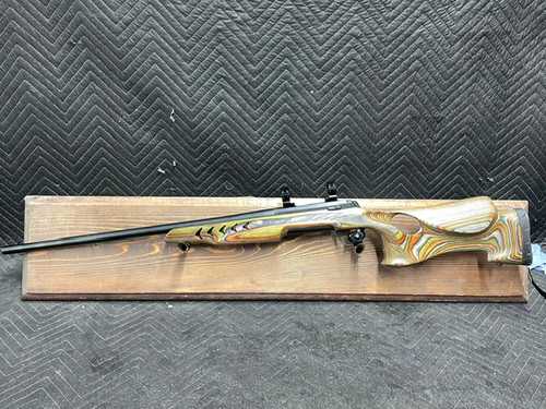 Used Browning X-Bolt Varmint 223 24" HB w/Laminate Thumbhole Stock & Talley 1" Rings