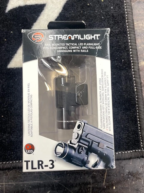 Used Streamlight TLR-3 Rail Mounted Pistol Light