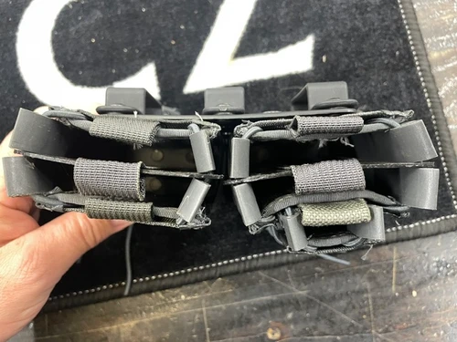 Used HSG X2R Double Rifle Mag Pouches & Pistol Mag Pouch