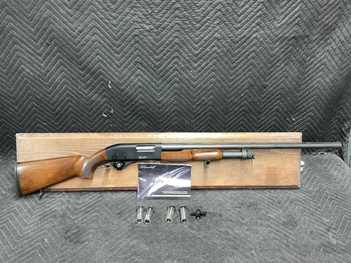 Used UNFIRED Churchill Pump 12 Gauge 3" 28" w/Chokes & Key