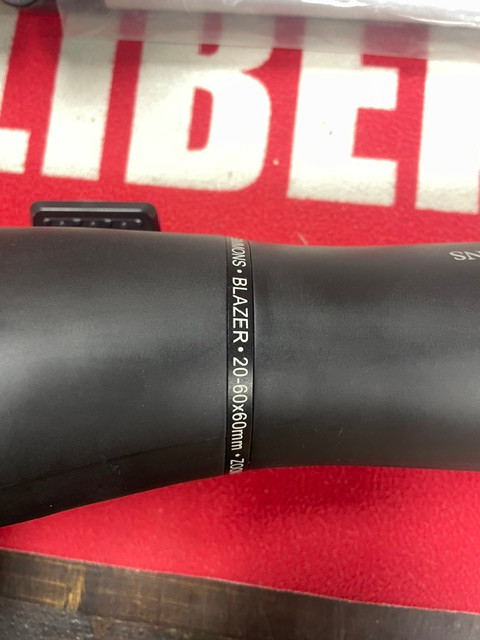 Used Simmons Blazer 20-60x60mm Spotting Scope w/Tripod