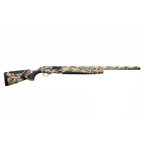 The A400 is the new generation of gas-operated actions developed by Beretta that was built for speed, reliability and versatility with low profile, light weight, low recoil and easy maintenance. Featuring the Blink technology, it is capable of firing 4 shells in less than 1 second, giving you the fastest follow-up shots of any shotgun on the market.Beretta A400 Xtreme Plus Shotgun is the latest member of this top tier autoloader family composed for hunting, of which Steelium Optima Bore HP barrels is designed with an approximately 320mm triple forcing cone and cold-hammer forged with tri-alloy Beretta steel. It is also enhanced with Mossy Oak Shadow Grass Blades camouflage, Optima Choke HP chokes, middle bead and oversized bolt release lever and charging handle. Moreover, its newly designed stock is equipped with soft comb insert, Microcore recoil pad and Kick-off Mega system to reduce the perceived recoil up to 70%.Features:
Blink gas-operated System
Mossy Oak Shadow Grass Blades camouflage
Steelium Plus Optima Bore HP barrels
Synthetic stock with Kick-off Mega system
Microcore recoil pad
Oversized bolt release lever and charging handle
Optima Choke HP chokes
Ideal for hunting
Specifications:
Action Type: Semi-automatic
Chamber Length: 3 1/2″
Gauge: 12 Gauge
Barrel Length: 28"
Choke System: Optima Choke HP
Barrel: Steelium Optima Bore HP
Stock: Kick-off Mega/Mossy Oak Shadow Grass Blades
Item Number: A7W91T1T1T5080