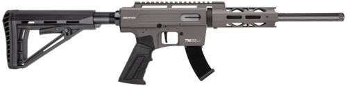 Derya TM22 Pro Semi-Auto Rifle (Sniper Grey)

The Derya TM22 Pro is a premium .22 LR semi-automatic rifle designed for shooters who demand performance, reliability, and modern styling. Built with a rugged aluminum receiver and a precision barrel, the TM22 Pro delivers excellent accuracy while maintaining a lightweight, well-balanced feel.

Featuring an ergonomic pistol grip, and an adjustable stock, the TM22 Pro offers exceptional comfort and customization for a wide range of shooters. Its Picatinny top rail allows easy mounting of optics, while the M-LOK handguard provides versatile accessory attachment options.

Whether you’re training, plinking, or competing, the TM22 Pro combines high-end construction with smooth operation in a refined rimfire platform. The Derya TM22 Pro is an excellent choice for shooters looking for a modern, feature-rich rimfire rifle built to perform.

Features:

Semi-automatic .22 LR rifle
Precision barrel for improved accuracy
Durable aluminum receiver
Adjustable CTR-like stock for length-of-pull customization
Picatinny top rail for optics
M-LOK handguard for accessories
Lightweight and balanced design
10, 15, and 25-round magazines are available!
Specifications:

Caliber: .22 LR
Action: Semi-Automatic
Operating System: Blowback
Sights: N/A
Stock: Adjustable 
Receiver: Aluminum 
Handguard: Floating Aluminum 
Barrel Length: 12", Threaded
Barrel Twist: 1:16" RH, 6 Grooves
Barrel Finish: Black
Overall Length: 28"
Weight: 6 lbs.
Part #: TM22-PRO-12-SGREY
Comes With:

2x Magazines
Tool Kit
Polishing Tissue
Owners Manual
Warranty Certificate