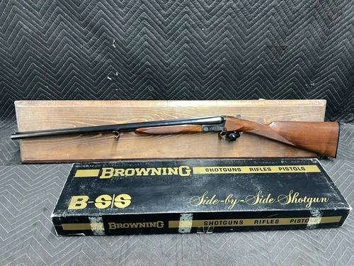 Used Browning B-SS Sporter 12 Gauge 3" 28" Grade 1 SXS w/Original Box **STEEL NOT RECOMMENDED**
