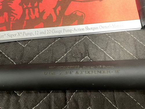 Used Winchester SXP 12 Gauge 3" 18" Defender Barrel & 26" Smooth Bore w/Chokes
